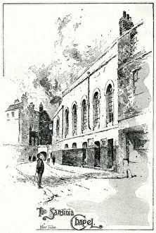 Exterior of the Sardinian Chapel, 1897 Exterior of the Sardinian Chapel, 1897
