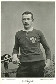 F C Parfitt, Wales International Rugby player F C Parfitt, Wales International Rugby player