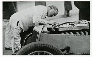 F W Freddie Dixon, racing car mechanic F W Freddie Dixon, racing car mechanic