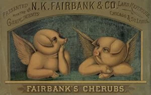 Fairbanks cherubs--Presented with the compliments of N.K. F