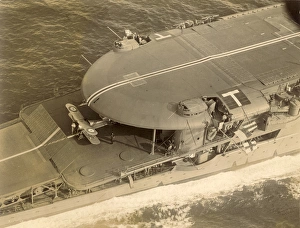 Fairey Flycatcher I of Slip Flight on HMS Furious Fairey Flycatcher I of Slip Flight on HMS Furious