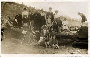 Family on the Beach, Clacton-on-Sea, Essex Family on the Beach, Clacton-on-Sea, Essex