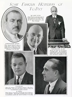 Some famous hoteliers of today Some famous hoteliers of today