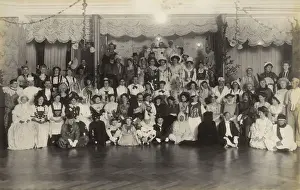 Vintage Fancy Dress Costumes Prints: Fancy Dress Ball at Hotel du Parc, Villars sur Ollon
