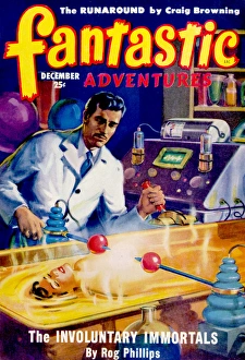 Fantastic Adventures - The involuntary immortals Fantastic Adventures - The involuntary immortals