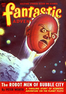 Robotic Gallery: Fantastic Adventures - The Robot Men of Bubble City