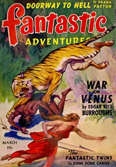 Fantastic Adventures - War on Venus