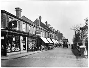 Prints of Lynchford Road Farnborough Hampshire Farnborough Prints: Farnborough - Lynchford Road Print, 1924