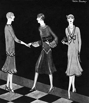 Fashion designs for 1925 by Gordon Conway Fashion designs for 1925 by Gordon Conway