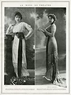 Frocks Gallery: Fashion at the threatre 1912