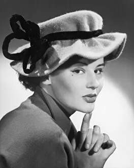 Ribbon Collection: Fashionable 1950S Hat