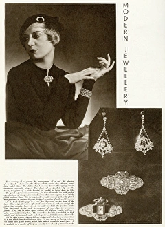 Fashionable jewellery 1933 Fashionable jewellery 1933