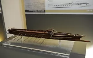 Leonardesque Gallery: Fast ramming boat. 1487-1492. Model