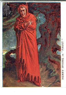 Faust by W. G. Wills - Henry Irving as Mephistopheles Faust by W. G. Wills - Henry Irving as Mephistopheles