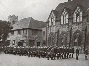 Stratford Gallery: Fegans Home, Stony Stratford - Boys in Playground