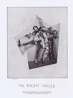 Felicia Sorel and Senia Gluck in a pose from their Felicia Sorel and Senia Gluck in a pose from their