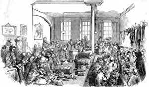 Images Dated 16th December 2004: The Female Emigrants Home, Hatton Garden, 1853