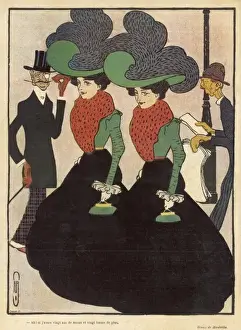 Vintage Lingerie Prints: Female Type / Parisiennes