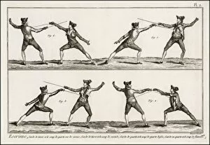 Sword Collection: Fencing Positions