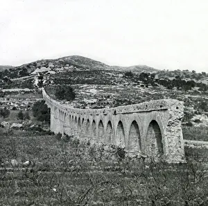 The Ferreres Aqueduct, Tarragona in Catalonia, Spain The Ferreres Aqueduct, Tarragona in Catalonia, Spain