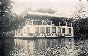 Wick Gallery: Ferry Tea Boat, Wick, Dorset