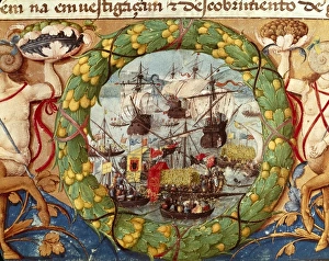 Festival of Portuguese Fleet. illustration Festival of Portuguese Fleet. illustration