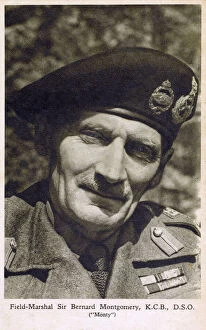 Leader Gallery: Field Marshal Sir Bernard Montgomery - British Army Officer