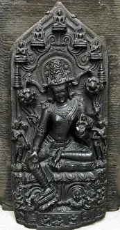 Prints of Figure of Bodhisattva Avalokiteshvara. 11th century. British Museum. London. England. United Kingdom Sculpture Prints: 11th Century Avalokiteshvara Print
