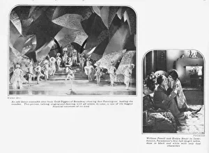 Brent Gallery: Two film photographs: top left an ensemble shot