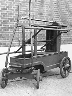 London Fire Brigade Museum Gallery: Fire brigade manual fire pump (museum exhibit)