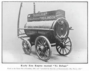Fires Gallery: Fire Engine of 1666