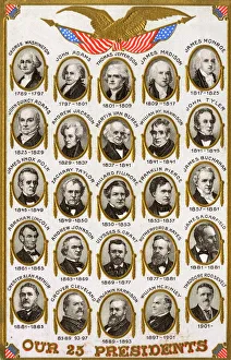 The first 25 Presidents of the United States The first 25 Presidents of the United States