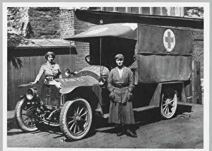 Relating Gallery: First Aid Nursing Yeomanry ambulance
