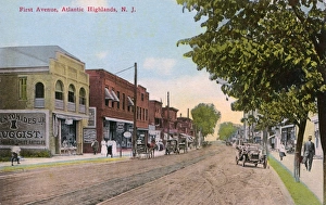 First Avenue, Atlantic Highlands, New Jersey, USA First Avenue, Atlantic Highlands, New Jersey, USA