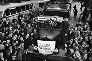 The First Bus out of West Berlin after the Blockade, 1949 The First Bus out of West Berlin after the Blockade, 1949