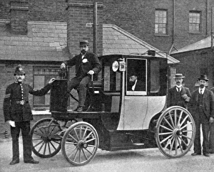 First electric cab licensed in London First electric cab licensed in London
