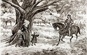 First meeting of Elizabeth Woodville and King Edward IV First meeting of Elizabeth Woodville and King Edward IV