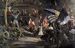 The first World war (1918). Celebration of the Victory The first World war (1918). Celebration of the Victory