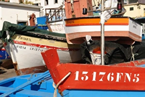 Fishing boats at Camara de Lobos, Madeira Fishing boats at Camara de Lobos, Madeira