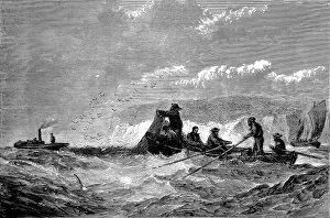 Images Dated 4th February 2005: Fishing for Pilchards, 1871