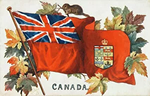 1907 Collection: Flag of Canada