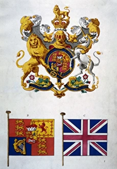 <b class=qtipBold><figcaption>Flag and heraldry designs</figcaption></b><br><br><em>© Mary Evans / National Archives</em> Flag and heraldry designs