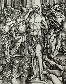 1497 Gallery: The Flagellation, 1496-1497, by Durer (1471-1528)