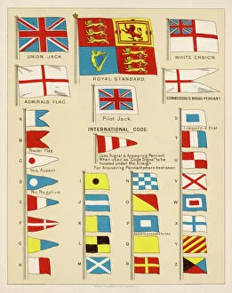 Royal Navy Gallery: Flags of Royal Navy