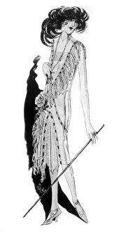 Diamonds Gallery: Flapper / Ascot Dress / 1926