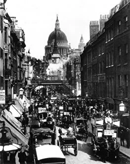 Carriages Gallery: Fleet Street, London, c.1894