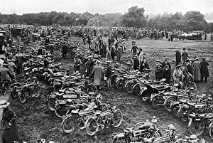 Fleets of motorcyles at the outbreak of war Fleets of motorcyles at the outbreak of war