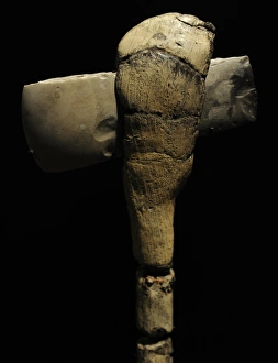 Flint axe. 3100-3000 BC. Eastern Zealand, Denmark Flint axe. 3100-3000 BC. Eastern Zealand, Denmark