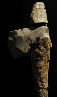Flint axe. 3600-3400 BC. Western Zealand, Denmark Flint axe. 3600-3400 BC. Western Zealand, Denmark