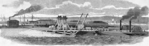 Burntisland Gallery: Floating railway bridge across the Forth River